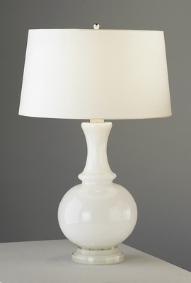 Robert Abbey Matte Sky Blue Michael Berman Nolan Table Lamp in