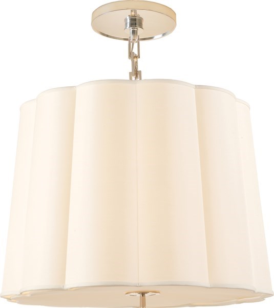 Visual Comfort Simple Scallop Chandelier, Chandelier | Neenas Lighting