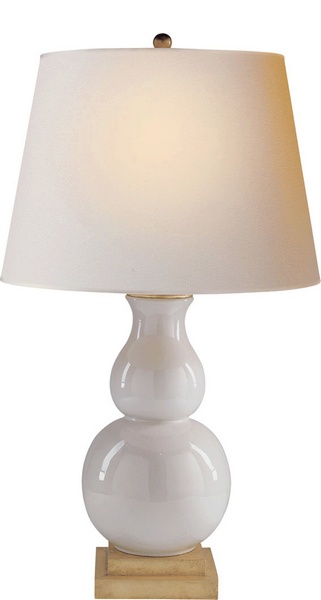 Visual Comfort E.F. Chapman Ring Form Large Table Lamp with