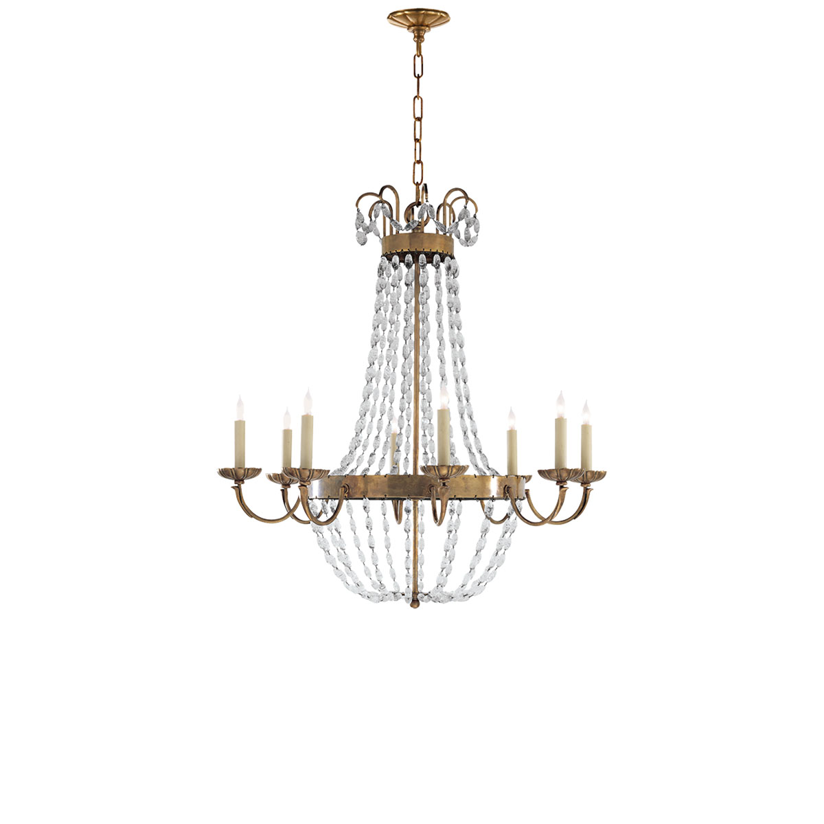 Visual Comfort Large Paris Flea Market, Chandeliers Neenas Lighting