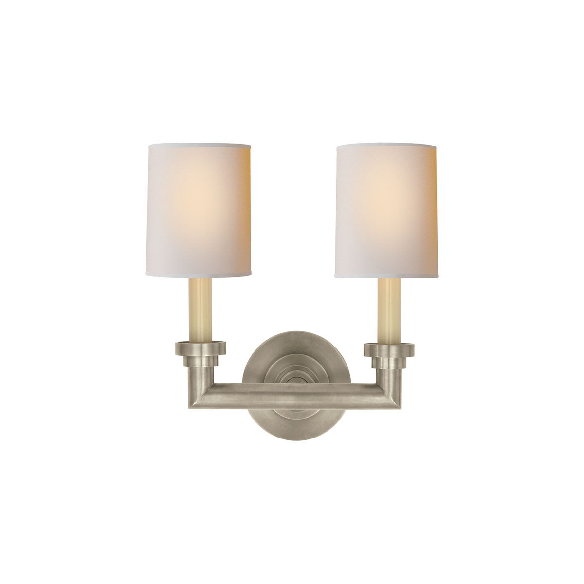 Visual Comfort Wilton Double Sconce Wall Mount Neenas Lighting 