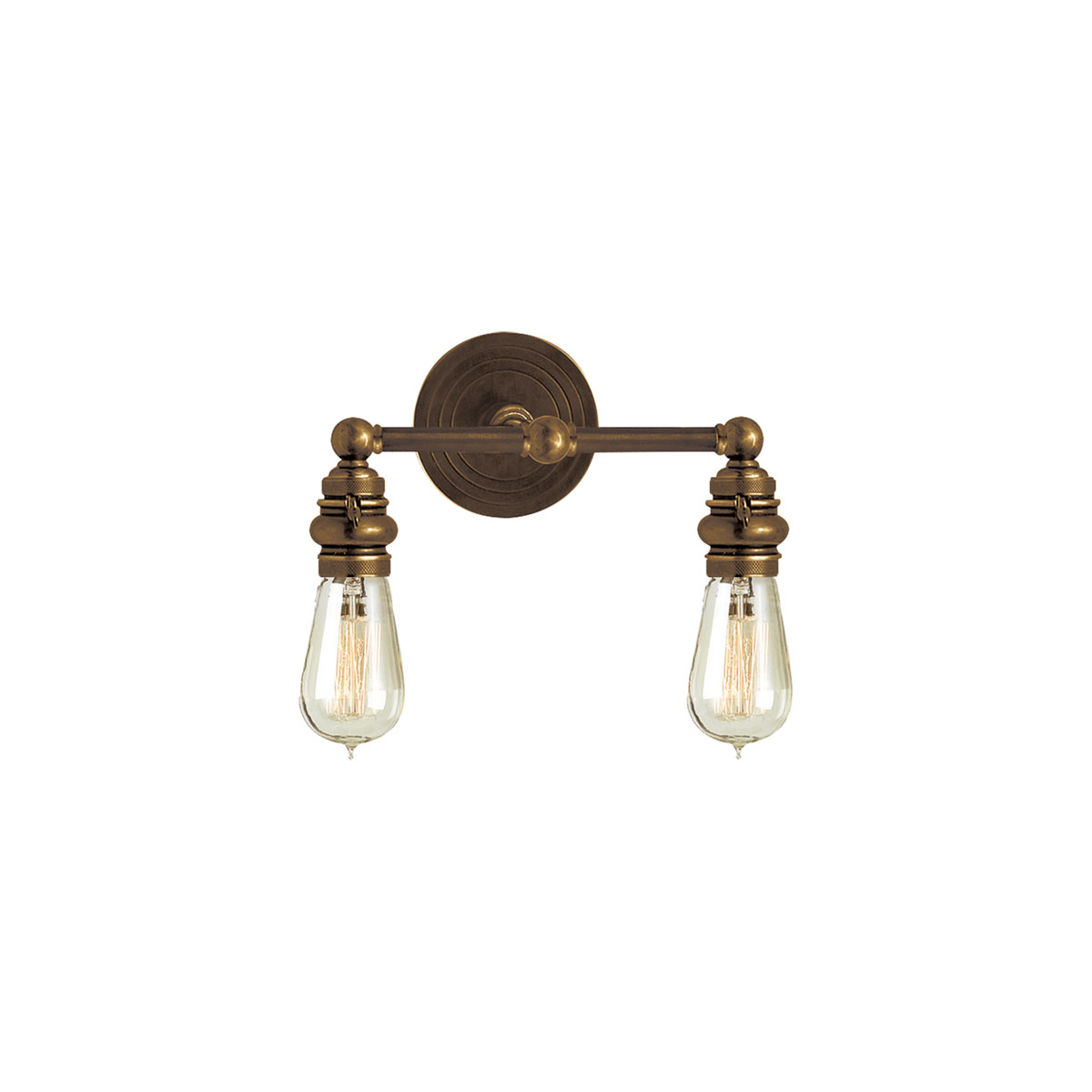 Visual Comfort Boston Functional Double, Wall Mount Neenas Lighting